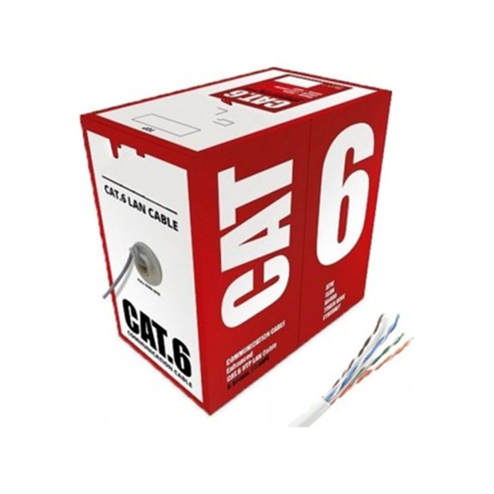 KABLO CAT6 24AWG 305M KUTULU (150MT GARANTİLİ)