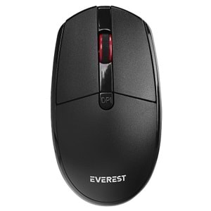 Everest SMW-86 USB Siyah 2.4GHz Kablosuz Mouse