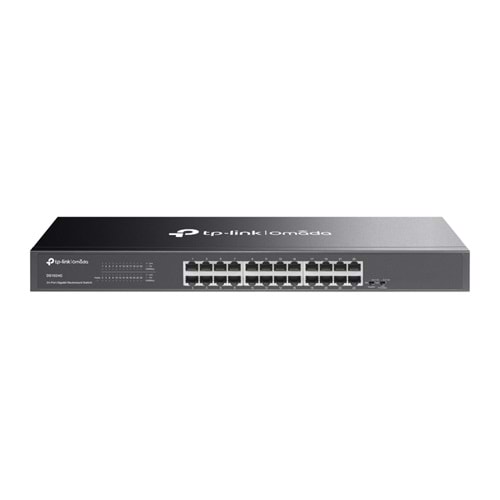 Omada DS1024G 24 Port Gigabit Metal Kasa Yönetilemez Rackmount Switch