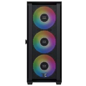 Xigmatek EN40870 Anubis Pro 4FX 750W Mesh+Temperli Cam 3x14cm+1x12cm ARGB Fan+Kumanda