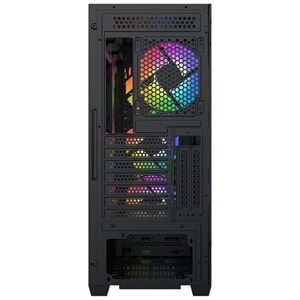 Xigmatek EN40870 Anubis Pro 4FX 750W Mesh+Temperli Cam 3x14cm+1x12cm ARGB Fan+Kumanda