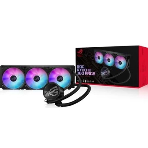 Asus ROG RYUO III 360 ARGB ANIME MATRIX Led Ekran Adreslenebilir RGB Fan
