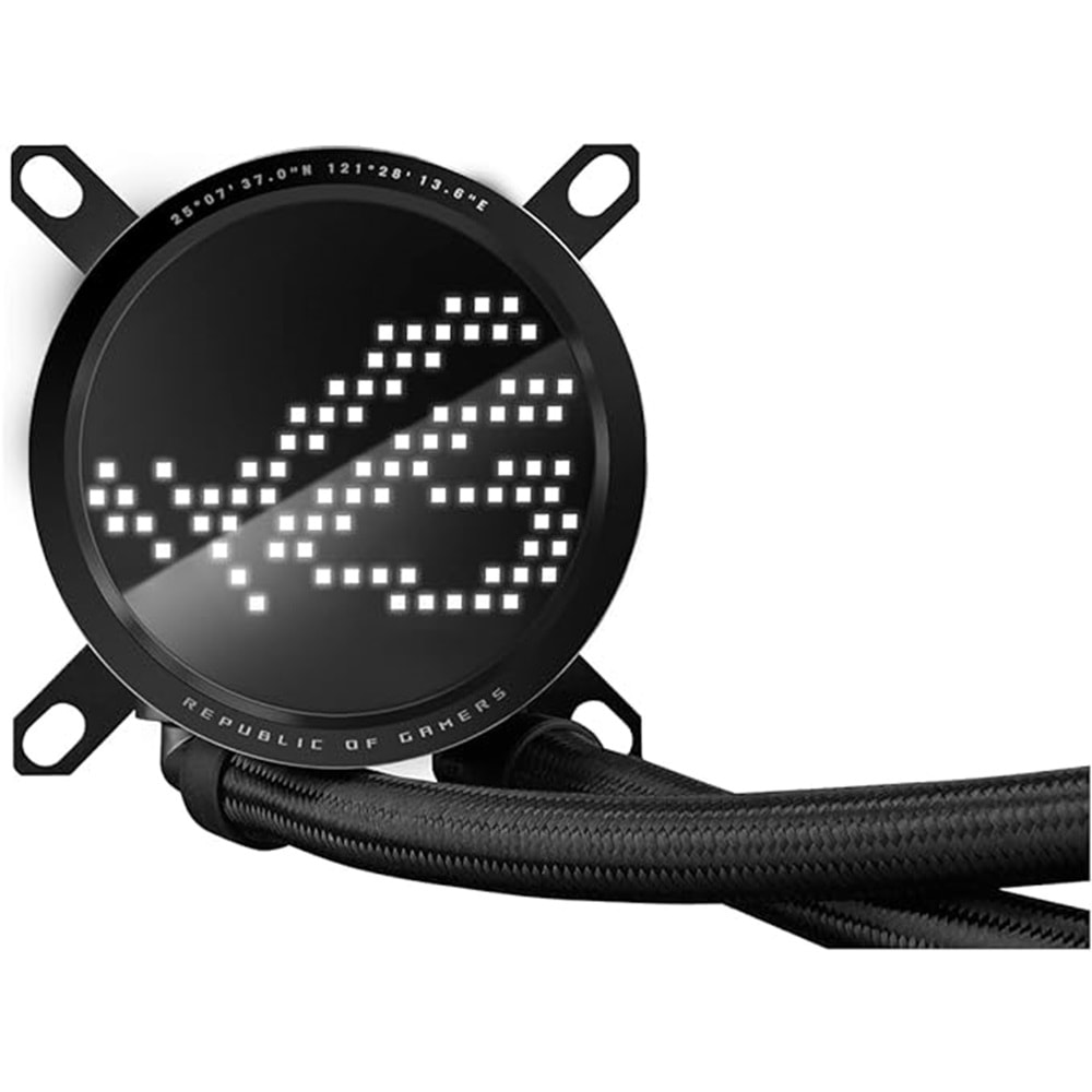 Asus ROG RYUO III 360 ARGB ANIME MATRIX Led Ekran Adreslenebilir RGB Fan
