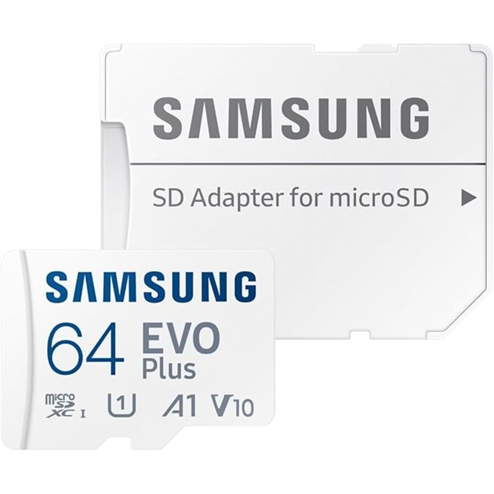 Samsung 64GB EVO Plus microSD Hafıza Kartı (MB-MC64SA/APC)