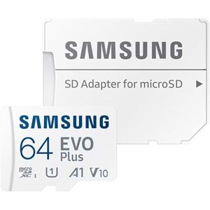 Samsung 64GB EVO Plus microSD Hafıza Kartı (MB-MC64SA/APC)