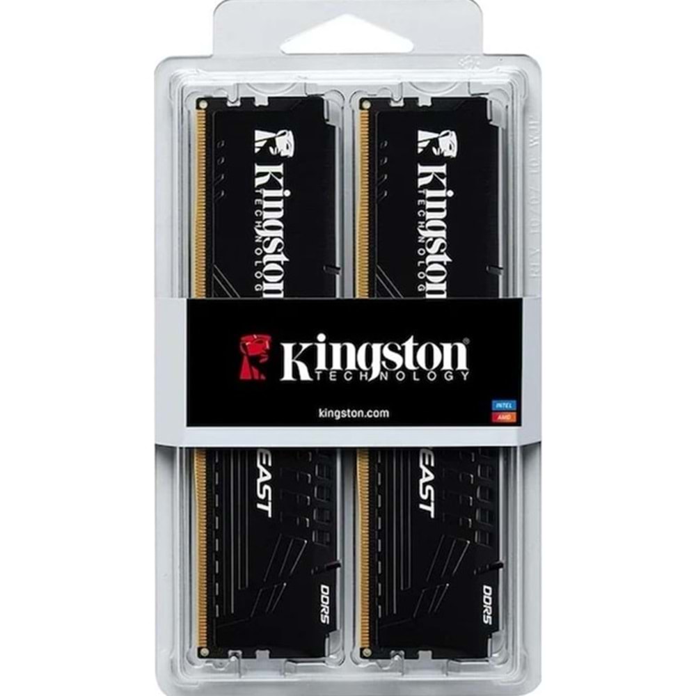 Kingston 32GB (2x16GB) 5600MHz DDR5 CL36 DIMM BeastBlackEXPO(KF556C36BBEK2-32TR