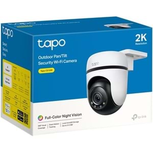 TP-Link Tapo C510W (Tam Renkli Gece Görüşü) 2K Dış Ortam Wi-Fi Güvenlik Kamerası