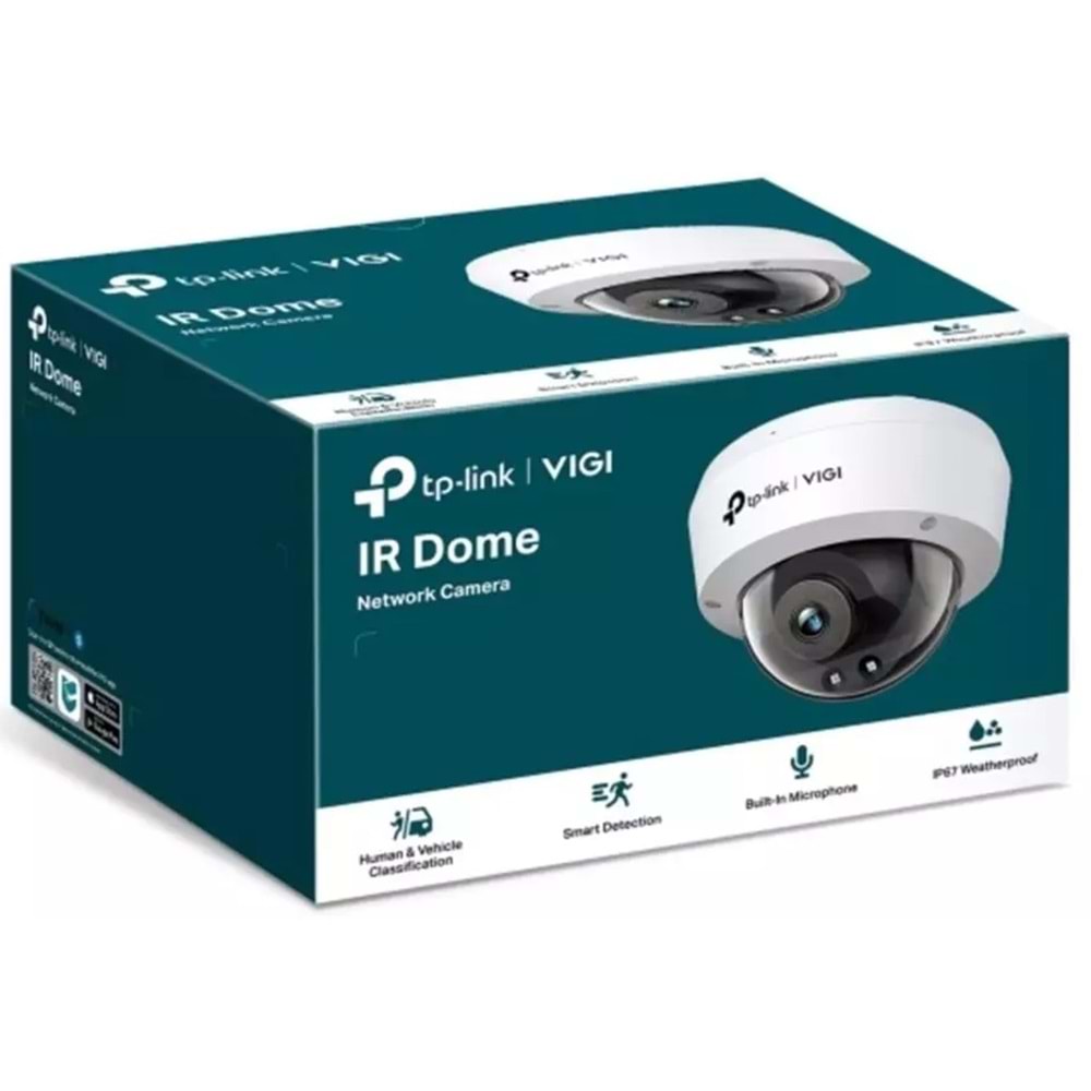 TP-link VIGI C220I(2.8mm) 2MP IR Dome IP Kamera
