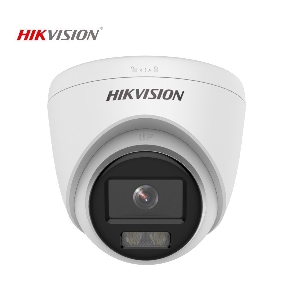 Hikvision DS-2CE70DF0T-LPFS (Dahili Mik.) 2MP 2.8mm ColorVu Dome Kamera