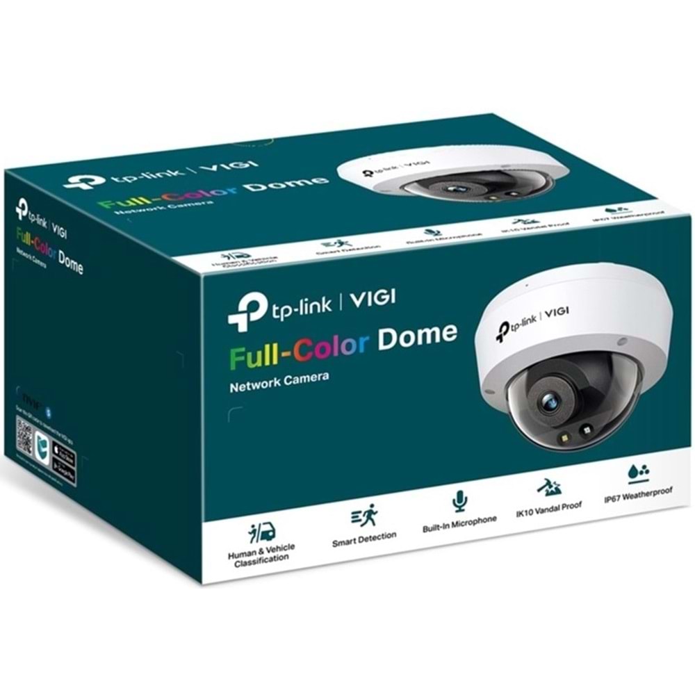 TP-link VIGI C230(4mm) 3MP Full-Color Dome IP Kamera