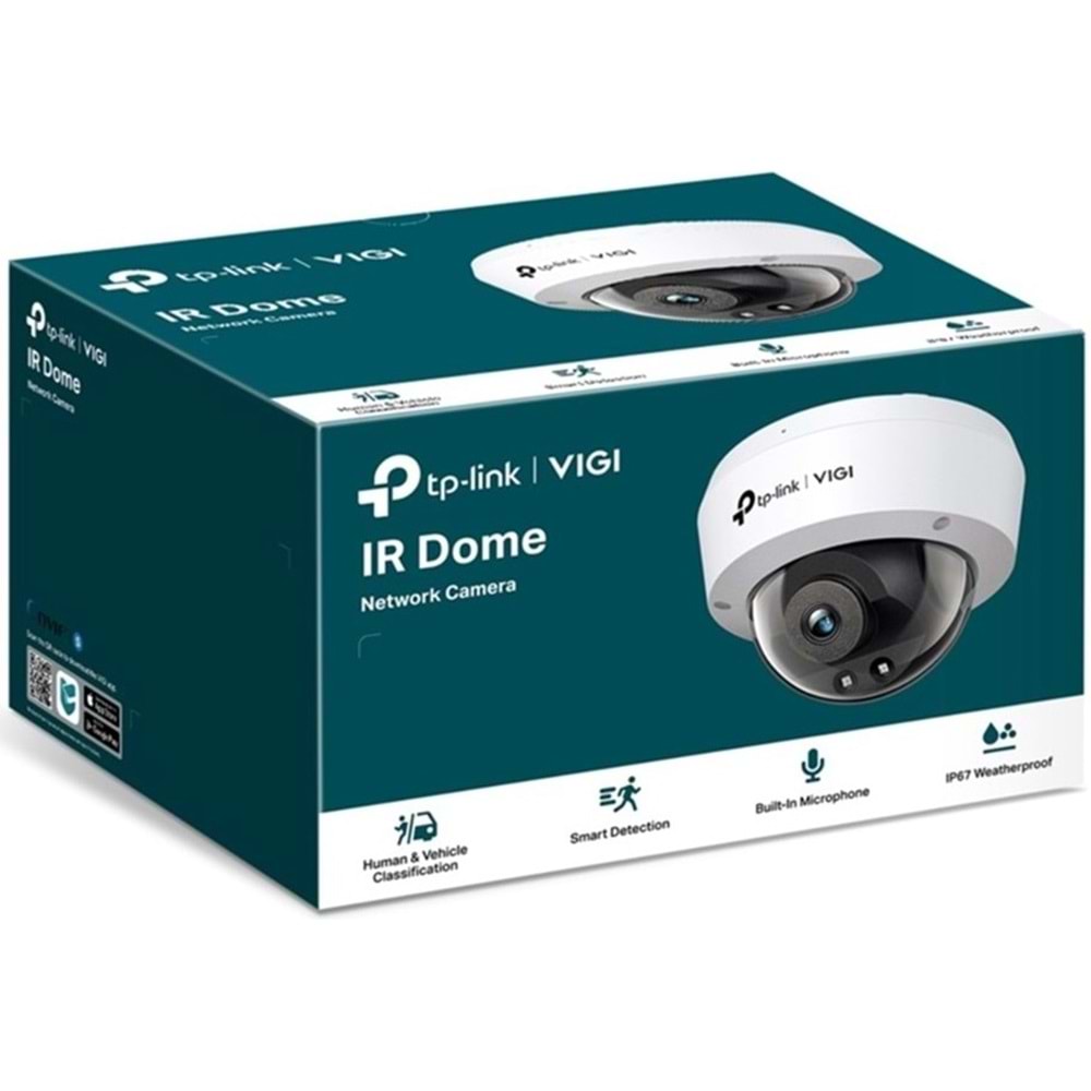 TP-link VIGI C240I(2.8mm) 4MP IR Dome IP Kamera