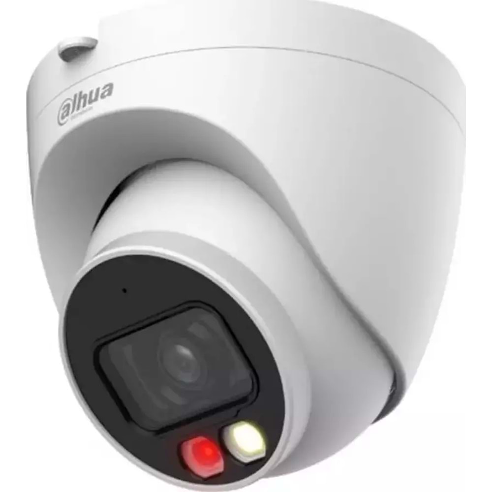 Dahua IPC-HDW2449T-S-IL 4MP 2.8mm Akıllı Çift Işık Dome Kamera (Dahili Mikrofon)
