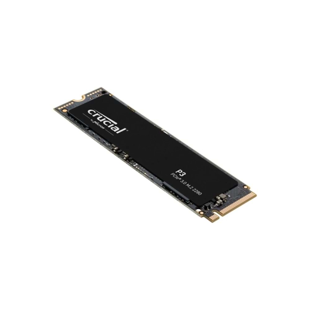 Crucial 500GB SSD M.2 NVMe PCIe Gen3 3500 - 1900MB/s P3 (CT500P3SSD8)