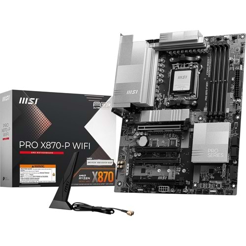 Msi PRO X870-P WIFI AMD X870 SOKET AM5 DDR5 8200