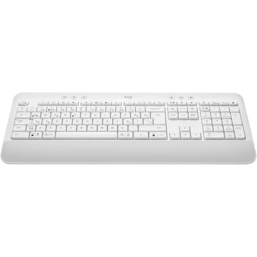 Logitech K650 T. Boy Kablosuz Q Klavye Beyaz 920-010973