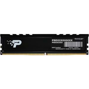 Patriot Signature Line 16GB 1x16GB DDR5 5600MHz CL46 Ram Bellek