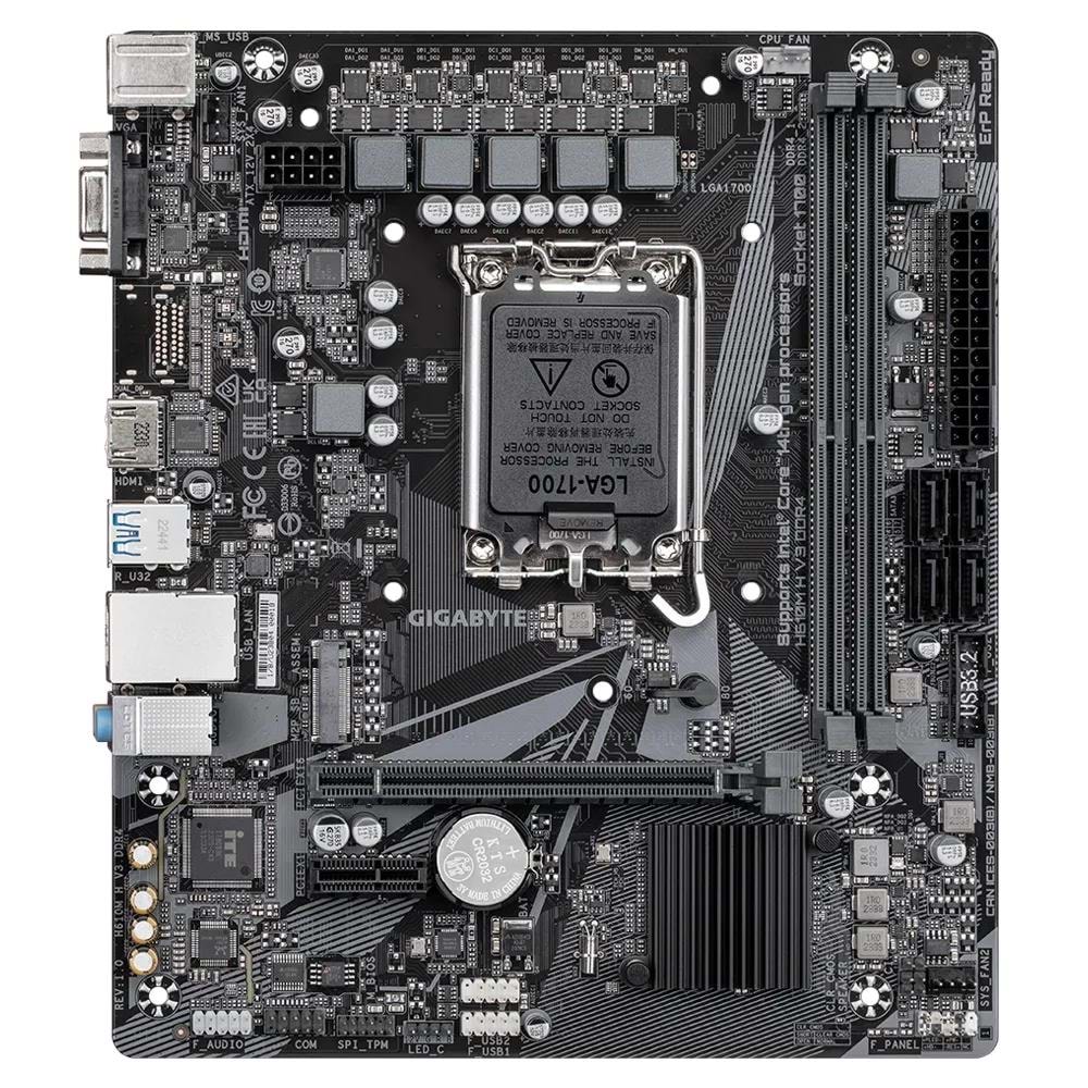 Gigabyte H610M H V3 DDR4 3200MHZ(OC) M.2 HDMI DSUB MATX 1700P