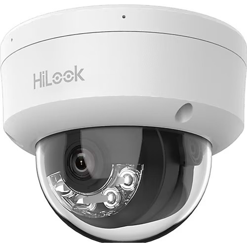 HiLook IPC-D120HA-LU 2MP 2.8MM Dual Light Sesli IP Dome Kamera