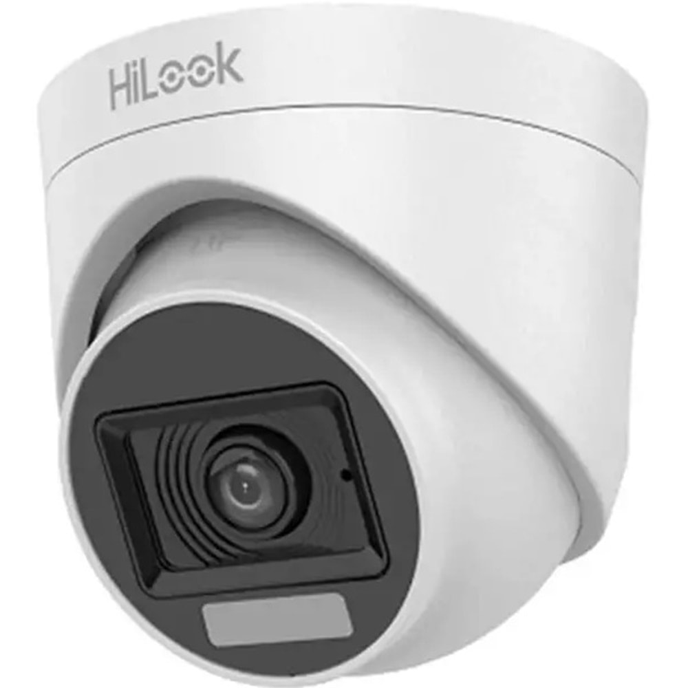 HiLook THC-T127-LPS 2MP 2.8MMSmart Light Renkli AHD Sesli Dome Kamera