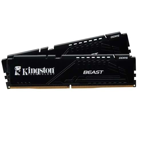 Kingston 16GB DDR5 5200Mhz CL36 DIMM KF552C36BBEK2-16TR Beast Soğutuculu 2x8G