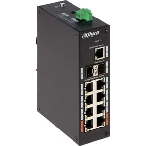 Dahua PFS3211-8GT-120 11 PORT 8XGE-2XGE/SFP 120W Yönetilemez POE Switch