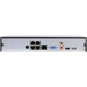 Dahua NVR2104HS-P-T 4 KANAL 1HDD(8TB) Network Kayıt Cihazı (POE)