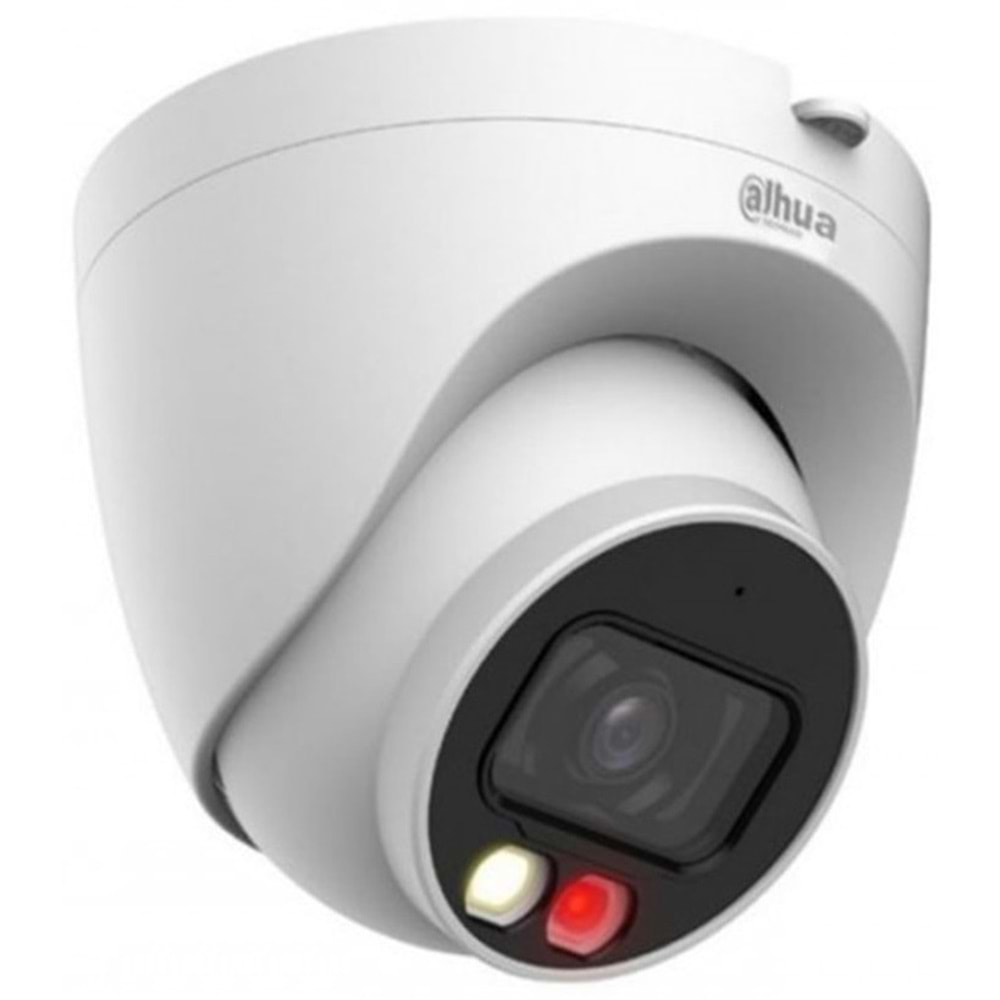 Dahua IPC-HDW2249T-S-IL 2MP 2.8MM Fullcolor IP Dome Kamera (Akıllı İkili Aydınlatma,SMD+)