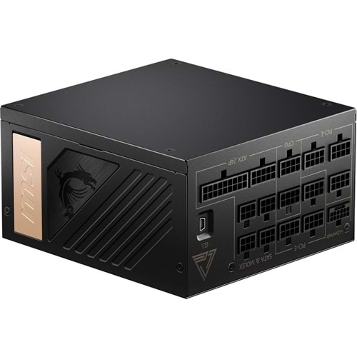 Msi MEG AI1300P PCIE5 1300W 80+ PLATINUM PSU