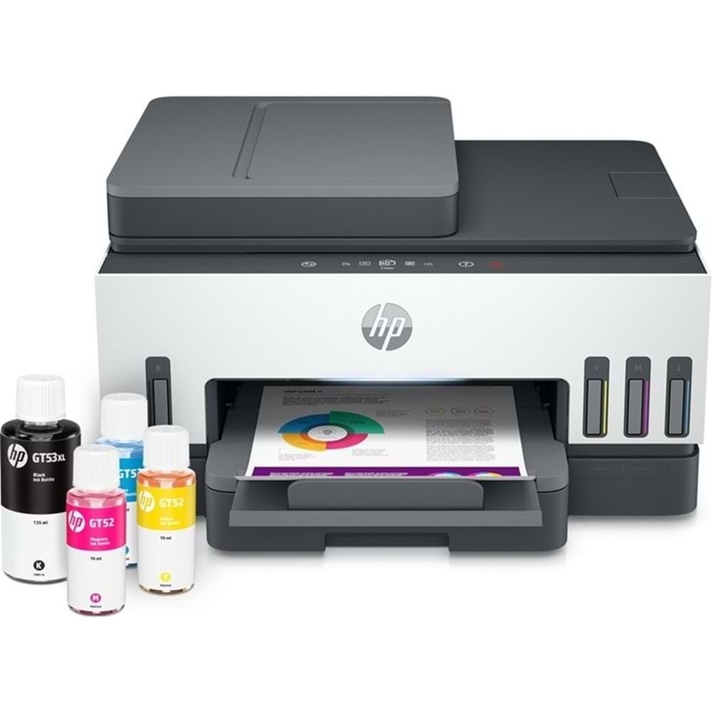 HP SMART Tank 790 Renkli YAZ/TAR/FOT/FAX ADF Wi-Fi A4 4WF66A