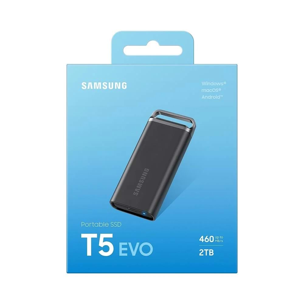 Samsung T5 Evo 2TB Usb3.2 Gen1 Siyah
