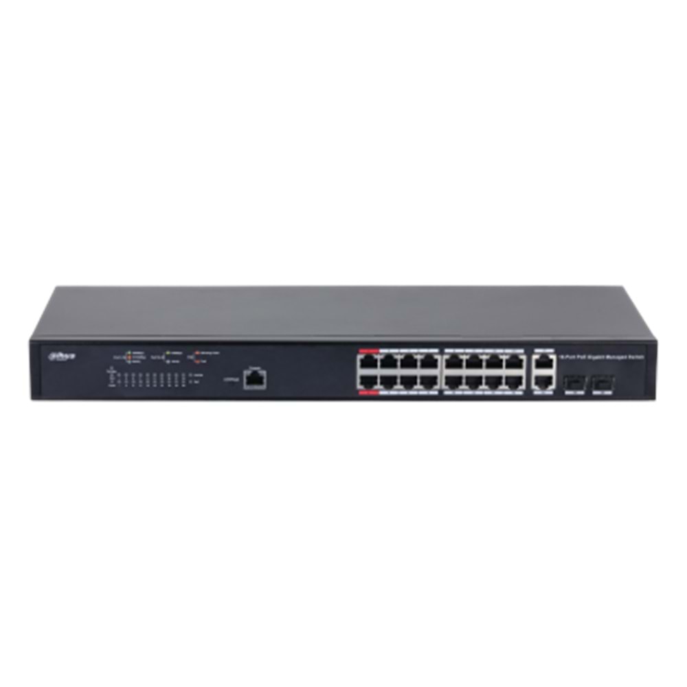 Dahua 16 Port Gigabit PoE (PFS4218-16GT-230)
