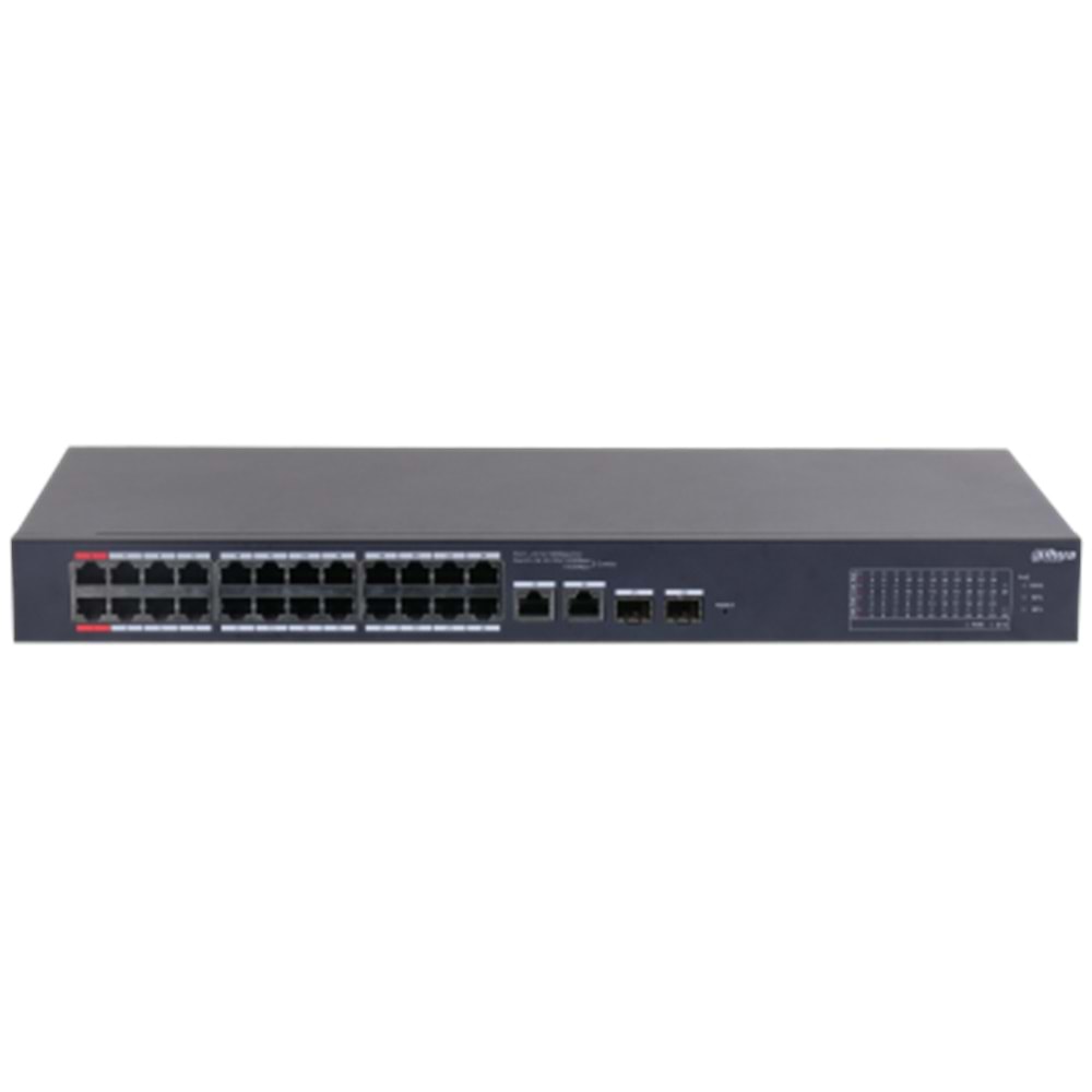 Dahua 24 Port PoE (240W), 2GE Combo, 2xSFP Cloud Managed Switc(CS4226-24ET-240)