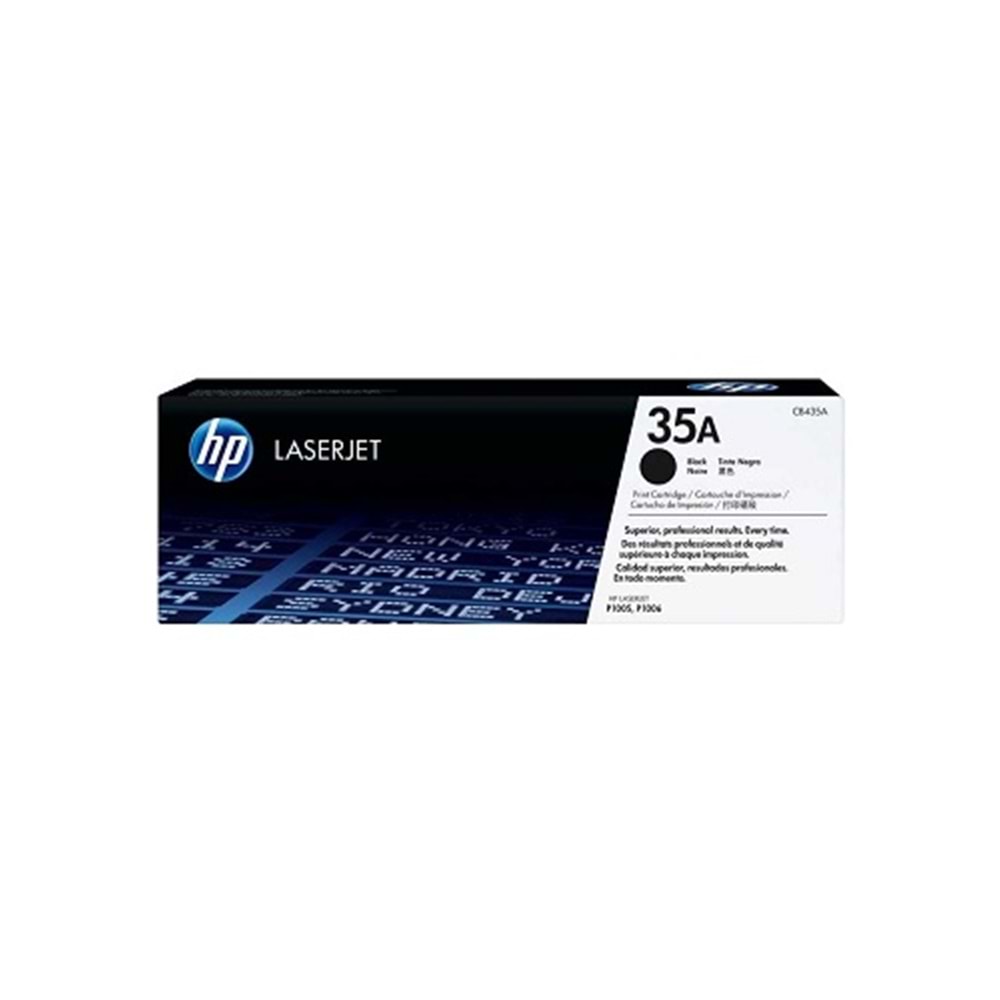 HP CB435A Siyah Toner Kartuş (35A)