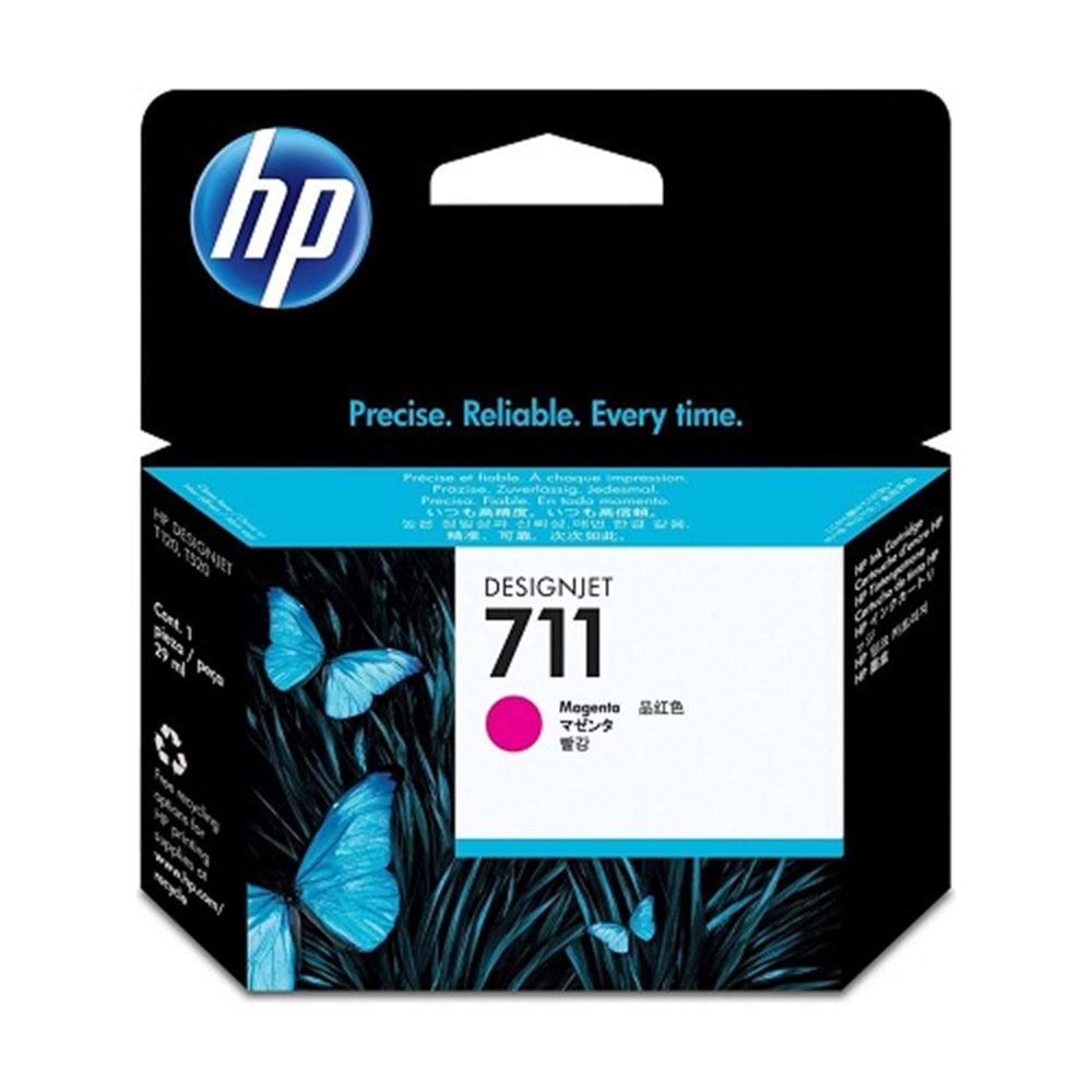 HP CZ131A Kırmızı Mürekkep Kartuş (711)