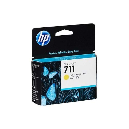 HP CZ132A Sarı Mürekkep Kartuş (711)
