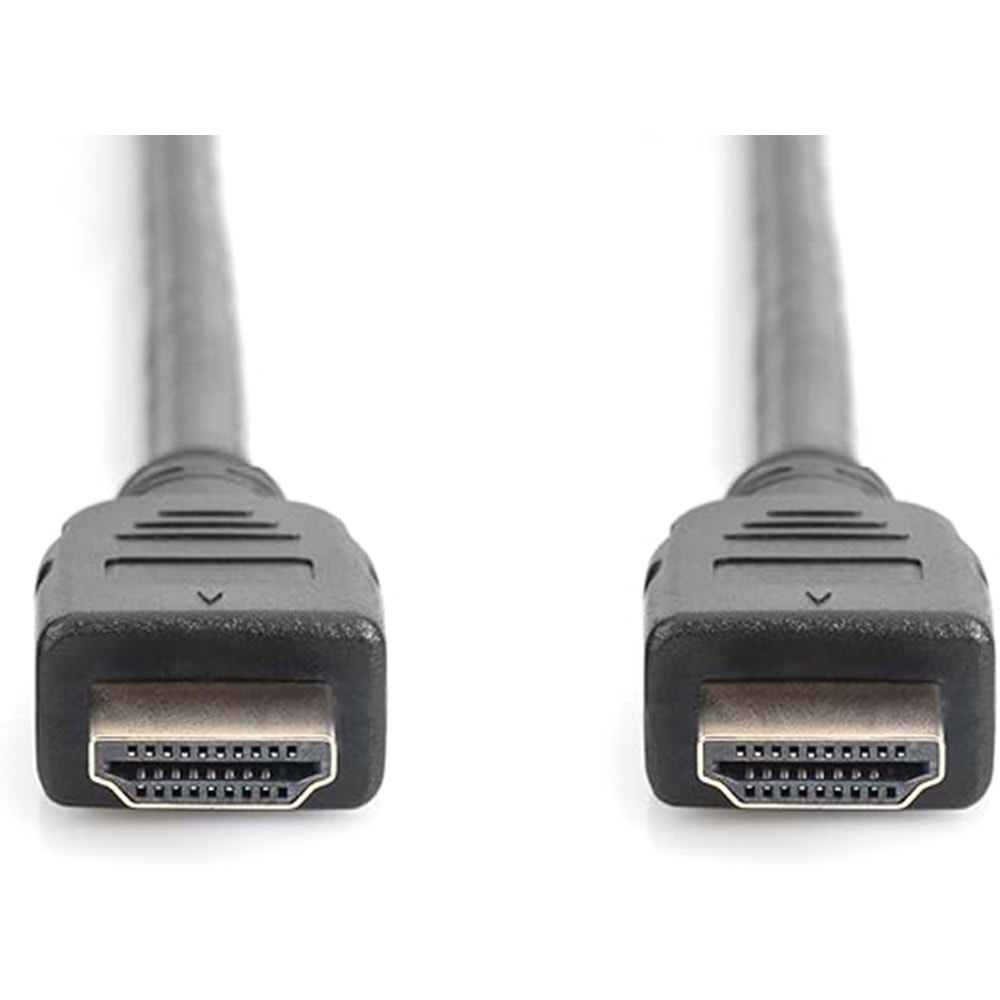 Digitus HDMI Kablo Altın Uçlu Siyah (3m) 4K