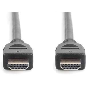 Digitus HDMI Kablo Altın Uçlu Siyah (3m) 4K