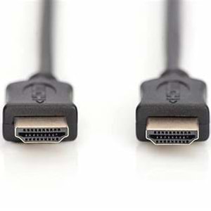 Digitus HDMI Kablo Altın Uçlu Siyah (10m) FHD