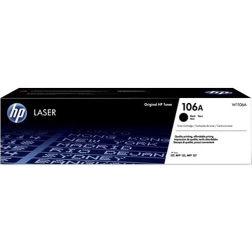 HP W1106A Siyah Toner Kartuş (106A)