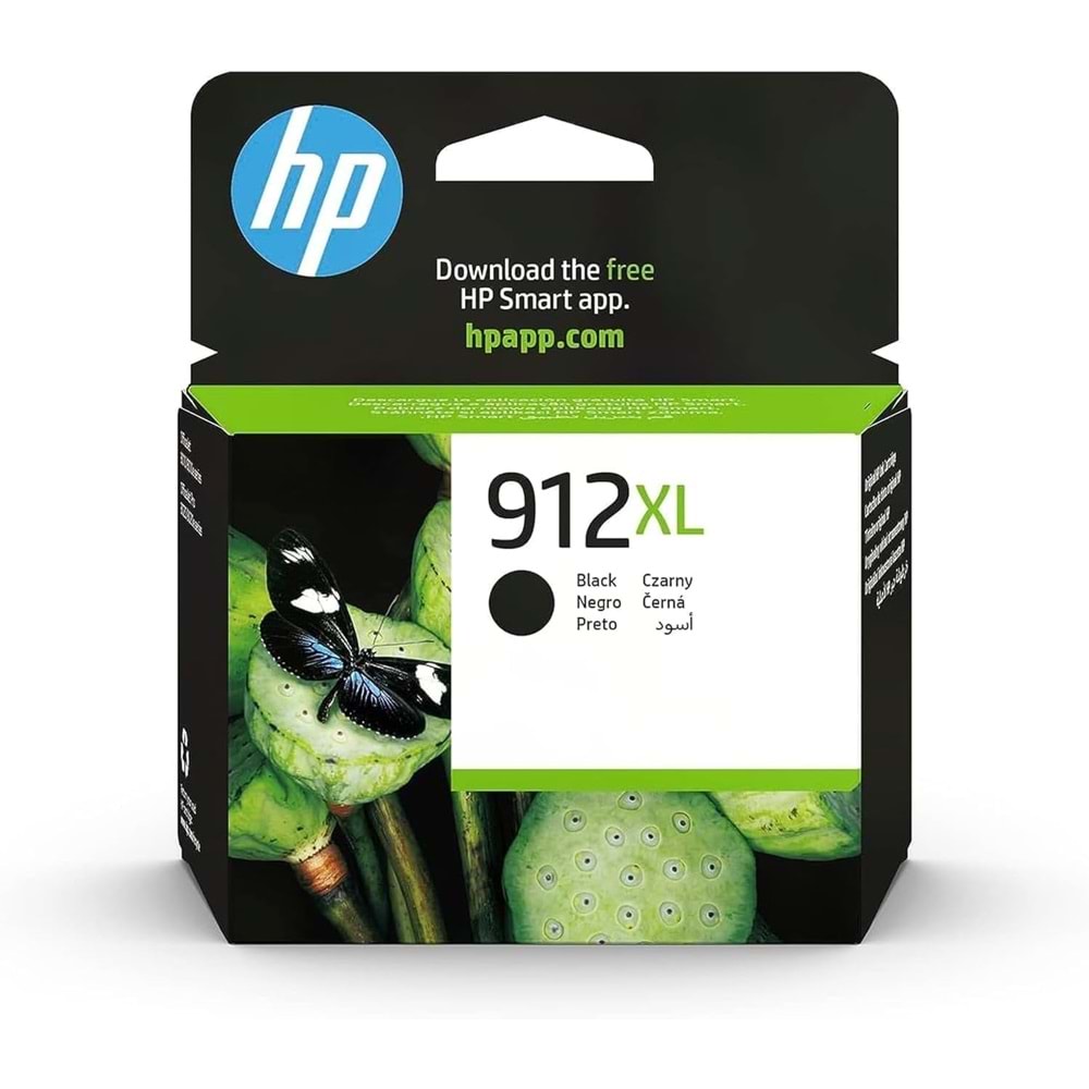 HP 3YL84AE Siyah Mürekkep Kartuş (912XL)