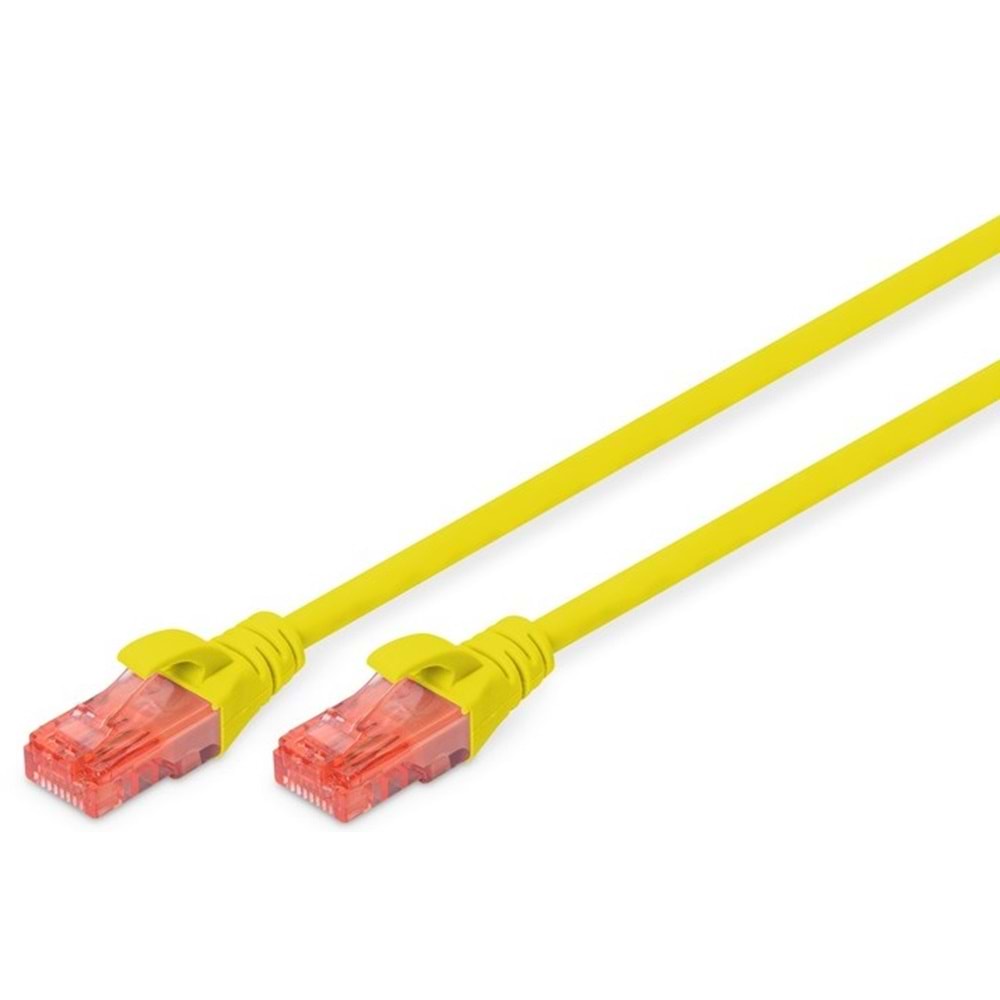 Digitus Patch Kablo Cat6 Sarı (0.25m)
