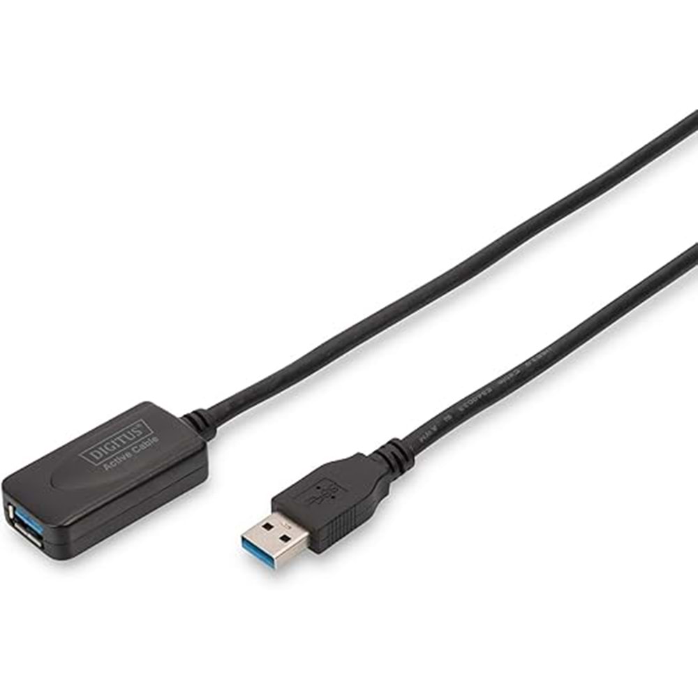 Digitus USB Uzatma Kablosu Siyah (3m)