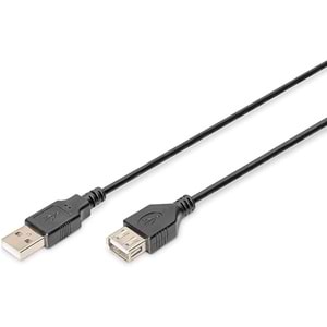 Digitus USB Uzatma Kablosu Siyah (3m)