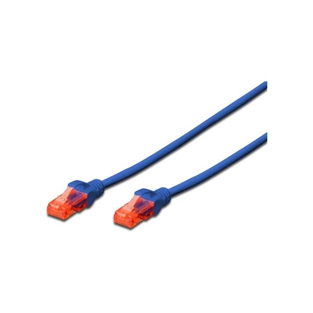 Digitus Patch Kablo Cat6 Mavi (0.5m)