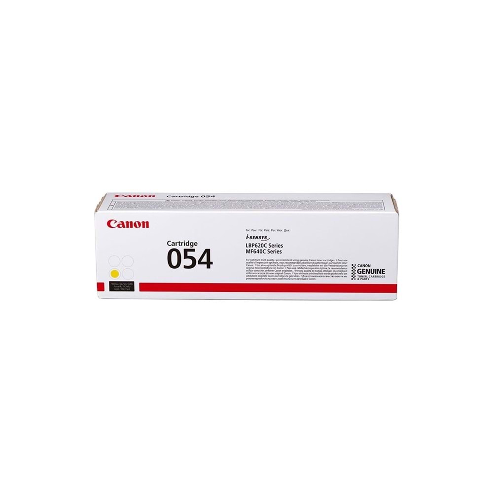 Canon CRG-054 Y Sarı Toner Kartuş