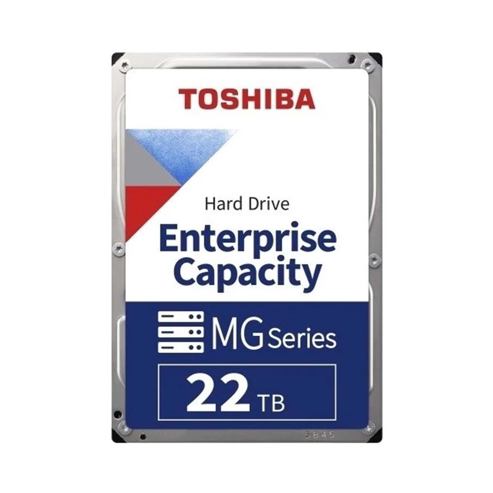 Toshiba MG512e 22TB 7/24 Güvenlik - Enterprise