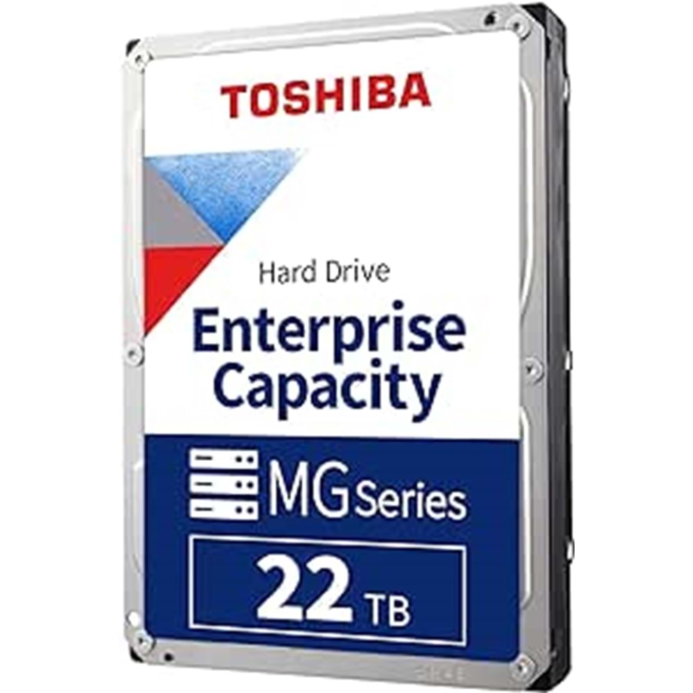 Toshiba MG512e 22TB 7/24 Güvenlik - Enterprise