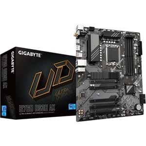Gigabyte B760 DS3H AX D5 1700P Hdmi Dp Type-C