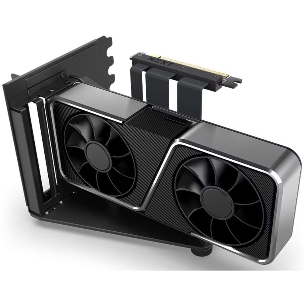 NZXT AB-RH175-B1 Dikey Ekran Kartı Montaj Kiti PCIE4.0 Siyah