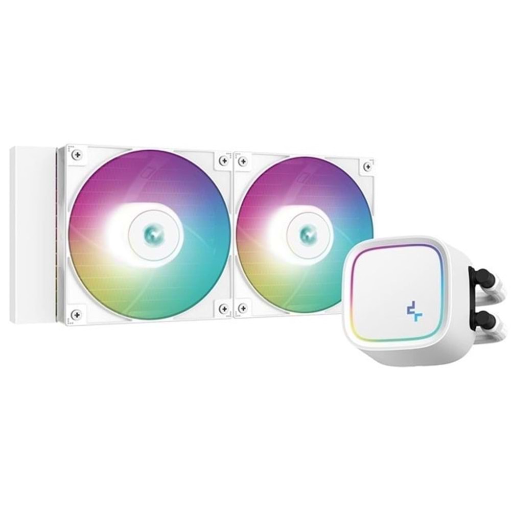 DEEPCOOL LE520-WH LE520 White ARGB 240mm Sıvı Soğutma